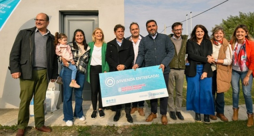 HÁBITAT :Se entregaron 28 viviendas en Tordillo