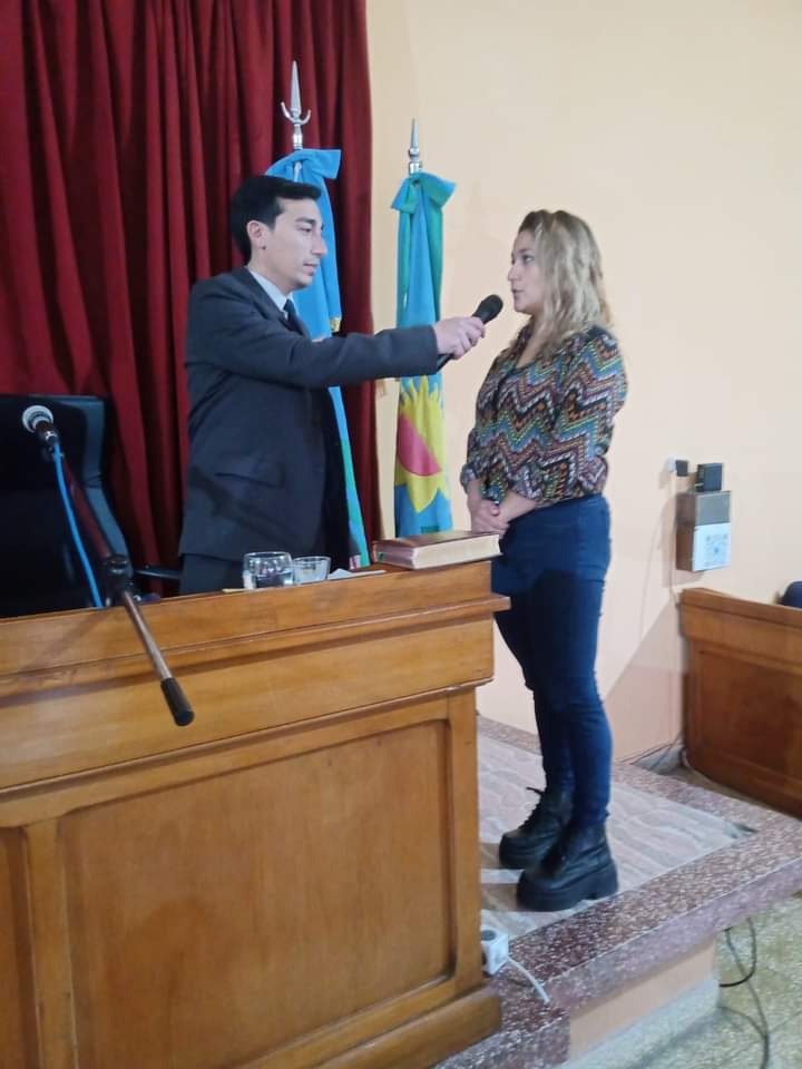 Breve sesión del cuerpo deliberativo Rosaleño con jura de Cjales Suplentes