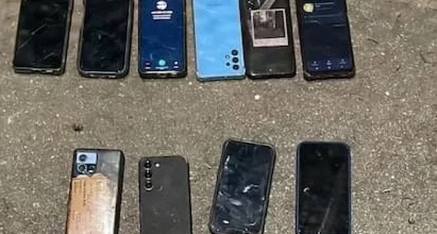 Acusan a los 5 cordobeses aprehendidos con 45 celulares robados de integrar una asociación ilícita