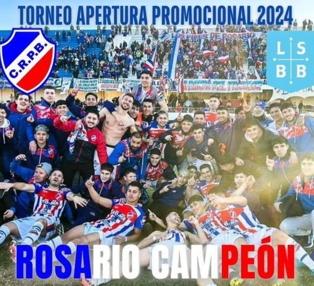 Rosario campeón del Torneo Apertura del promocional 