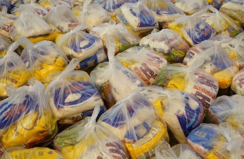 Entrega de Módulos Alimentarios de Julio en el distrito