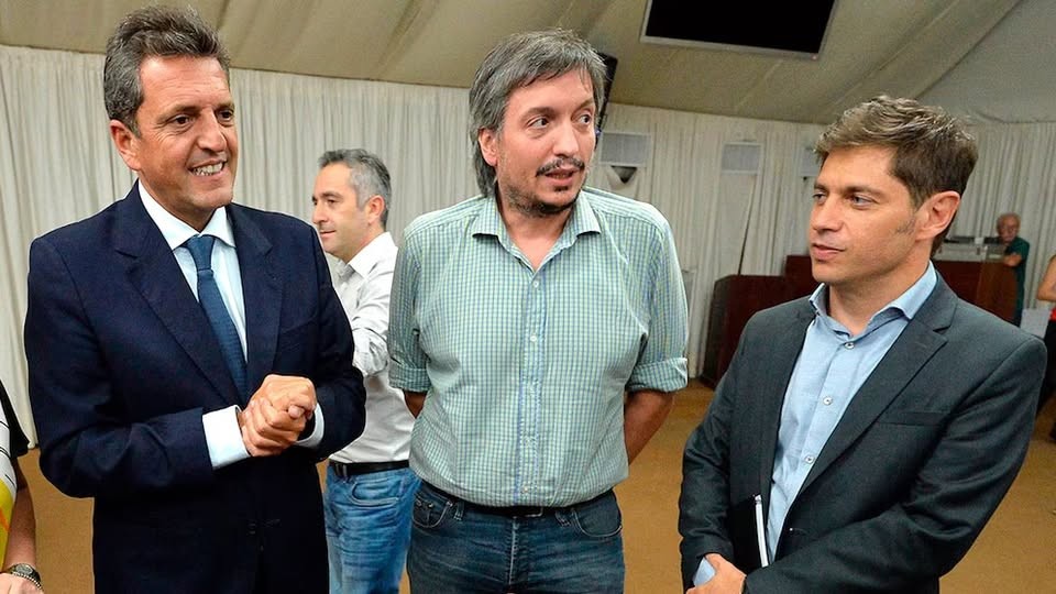 Kicillof, Massa y Máximo Kirchner acordaron la unidad del peronismo en PBA y la coalición se llamará Fuerza Patria