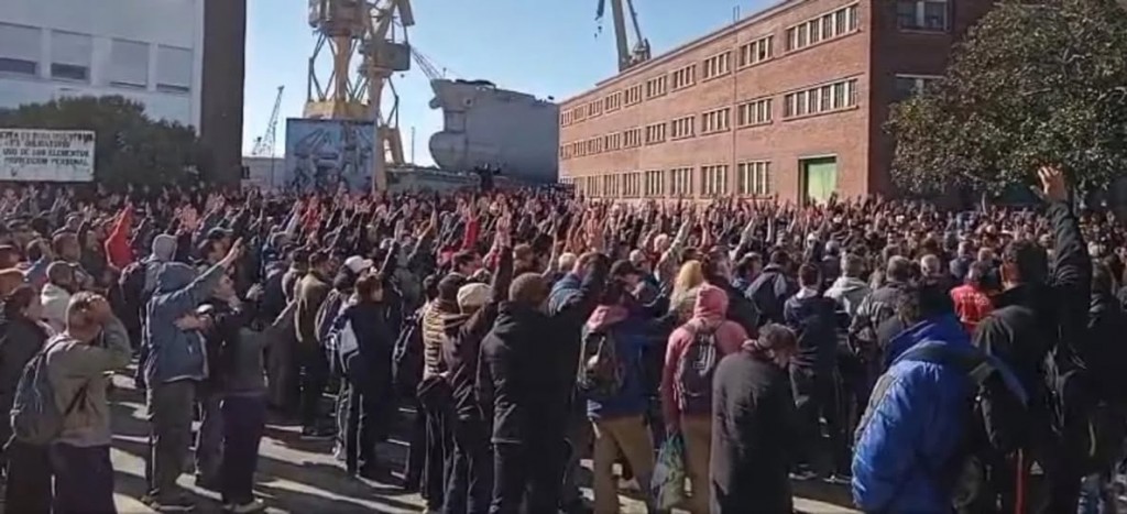 Trabajadores del Astillero Río Santiago cortarán este jueves la Autopista Buenos Aires-La Plata