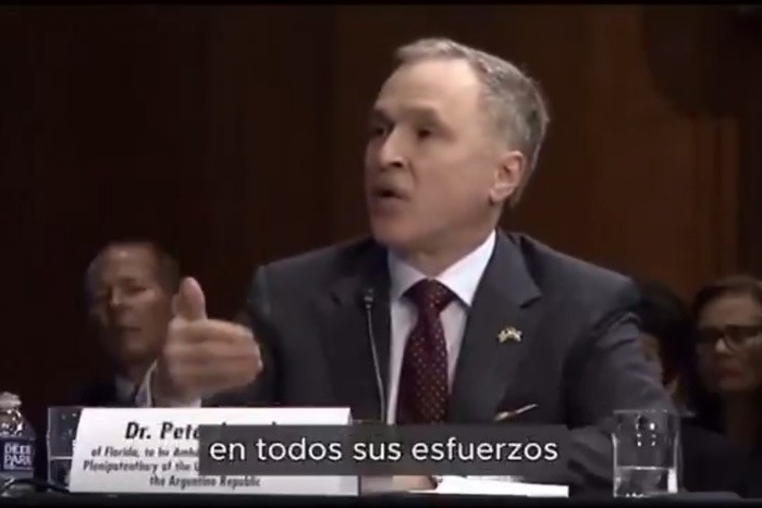 Peter Lamelas, el embajador norteamericano que promete “vigilar provincias” y apoyar a Milei contra China 