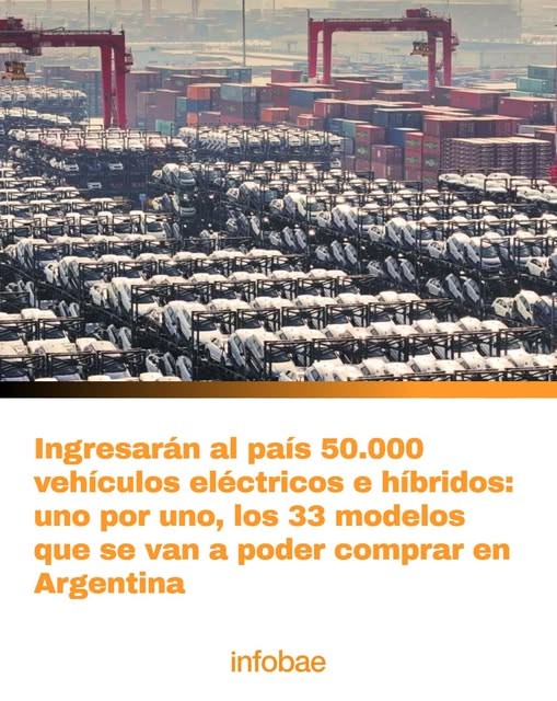 Ingresarán al país 50.000 vehículos eléctricos e híbridos: uno por uno, los 33 modelos que se van a poder comprar en Argentina