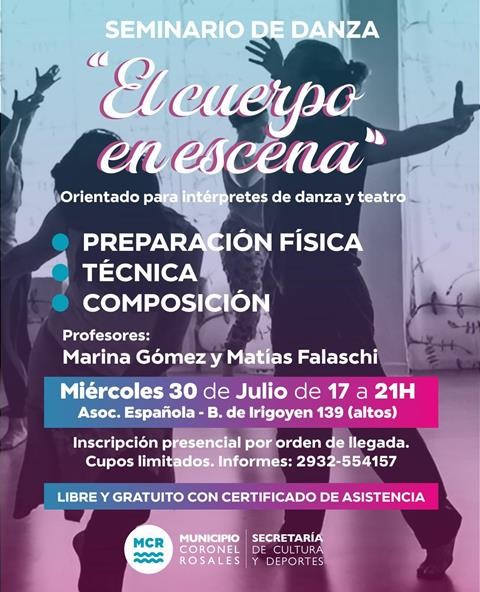 “El Cuerpo en Escena” en la Asociación Española
