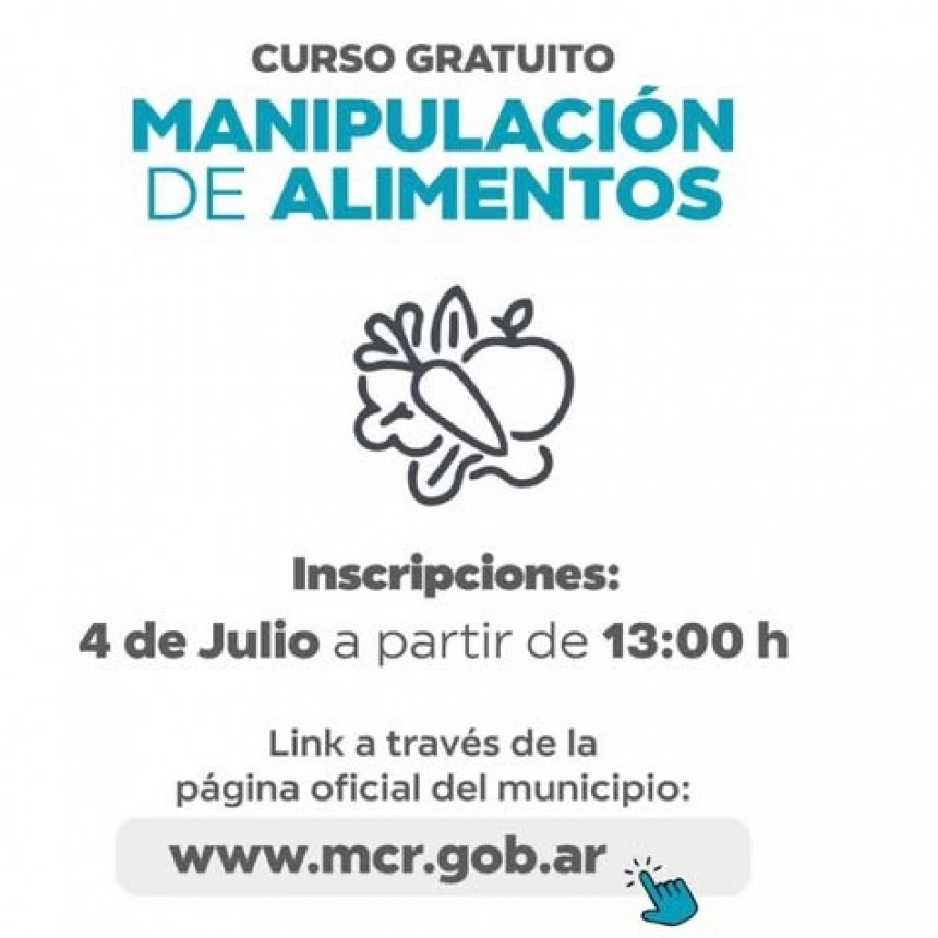 Curso de manipulación de Alimentos