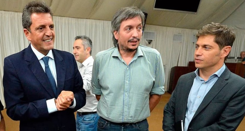 Kicillof, Massa y Máximo Kirchner acordaron la unidad del peronismo en PBA y la coalición se llamará Fuerza Patria