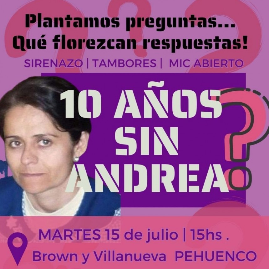 Andrea Esnaola: una desaparición que sigue doliendo en Pehuen Co