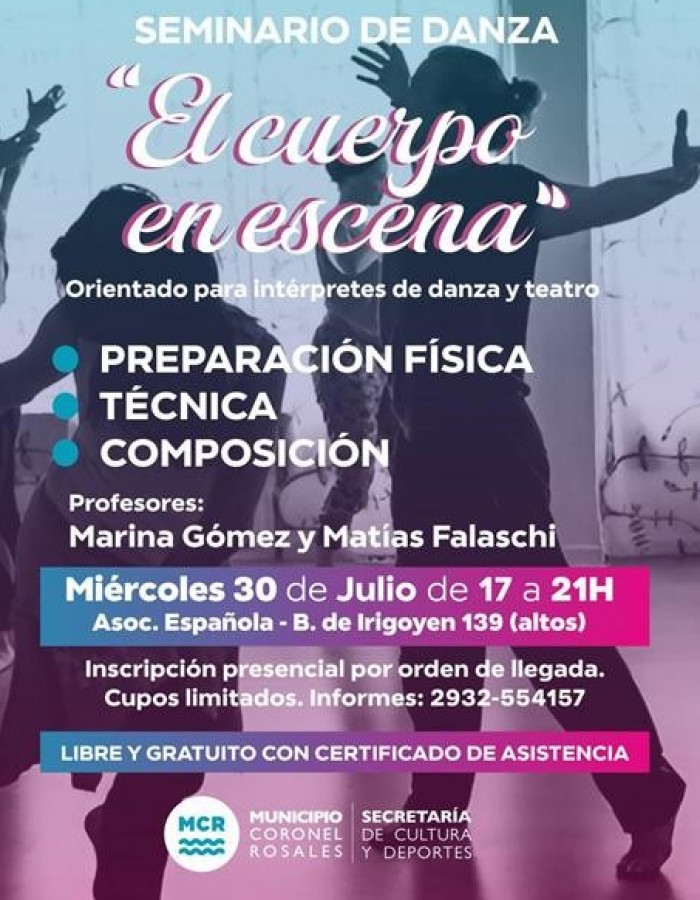 “El Cuerpo en Escena” en la Asociación Española