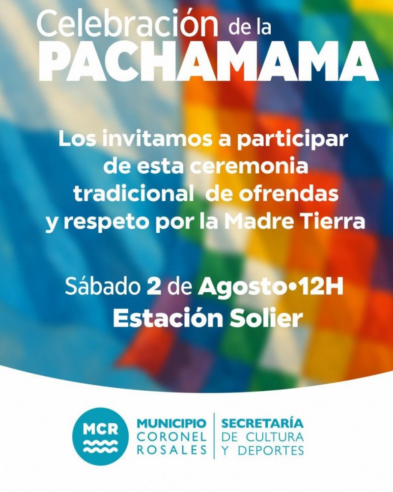 CELEBRACIÓN DE LA PACHAMAMA EN ESTACIÓN SOLIER