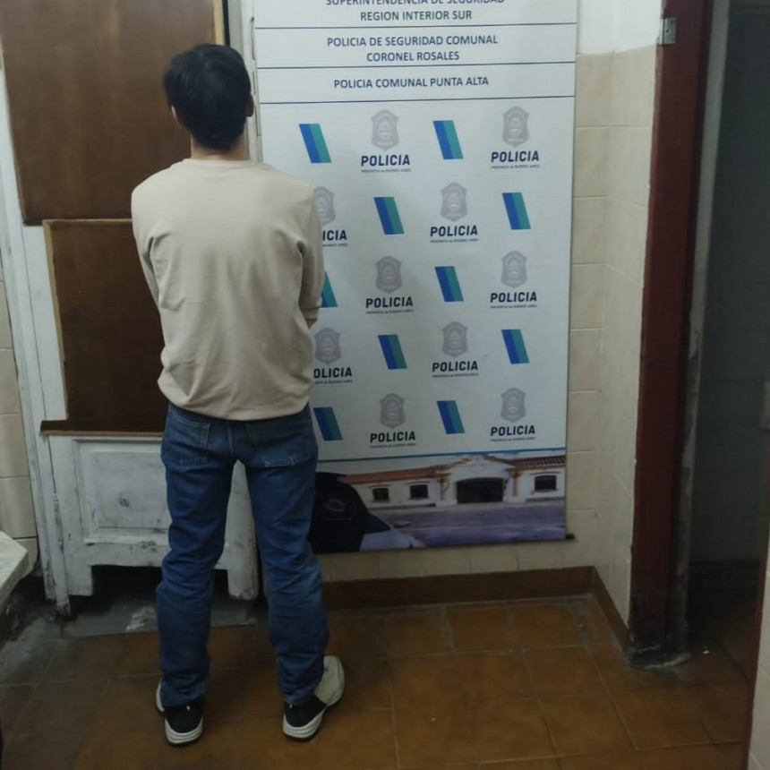 APREHENDIDO POR LESIONES AGRAV. POR EL VÍNCULO e INF LEY 12.569