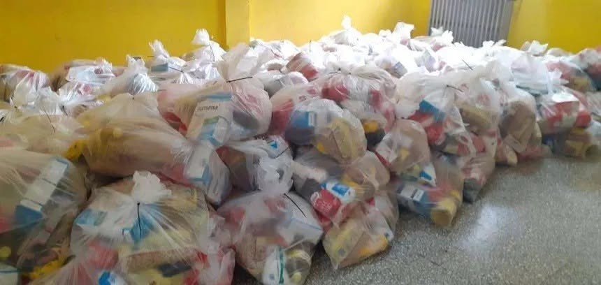 Cronograma de entrega de m&oacute;dulos alimentarios