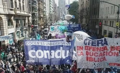 Paro docente nacional: CTERA convoc&oacute; a una huelga de 24 horas para el 3 de agosto