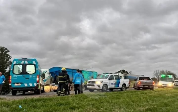 Tragedia en la Ruta 3: muri&oacute; un bahiense y tres integrantes de su familia resultaron gravemente heridos