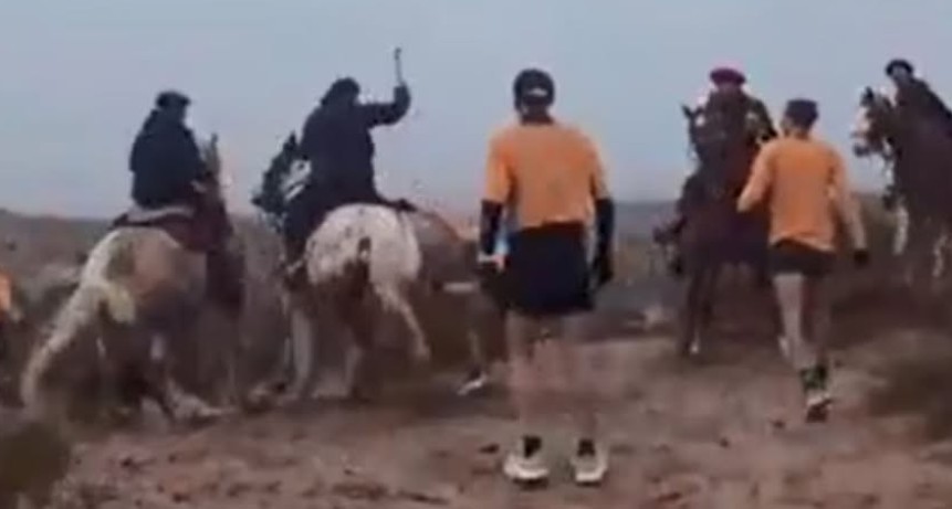 Esc&aacute;ndalo en R&iacute;o Negro: jinetes atacaron a corredores durante una competencia de trail
