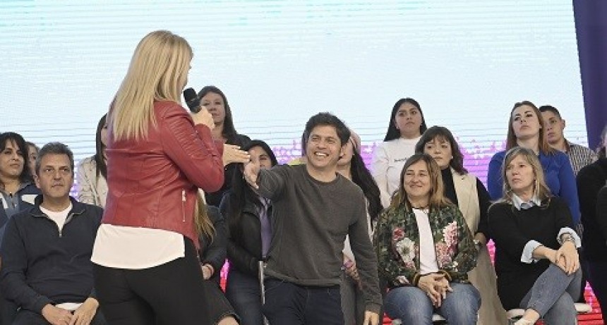 MERLO:Kicillof “Van contra las mujeres organizadas porque cuando las mujeres luchan, lo hacen por una sociedad más justa para todos y todas”