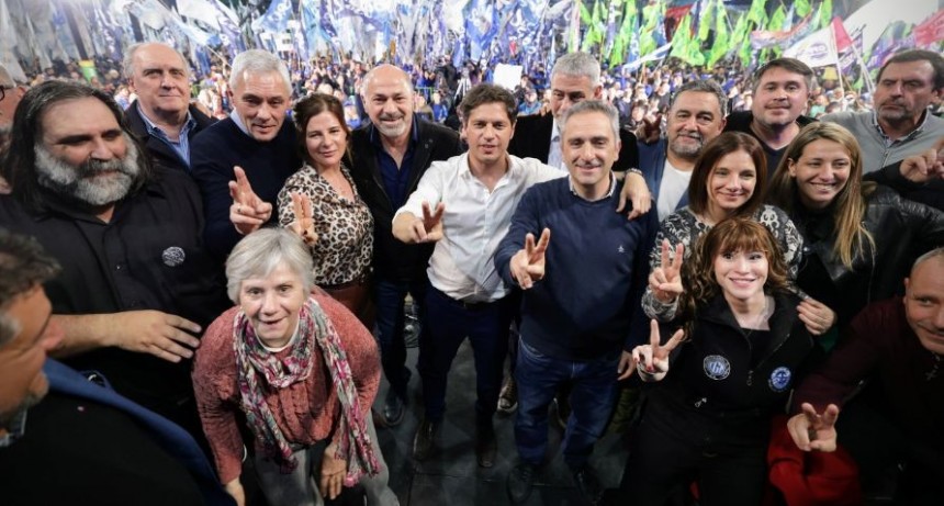 Kicillof: “El voto por Unión por la Patria es un voto que mira al futuro”