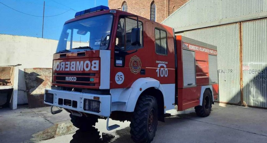 Nueva Unidad para Bomberos Voluntarios de la ciudad