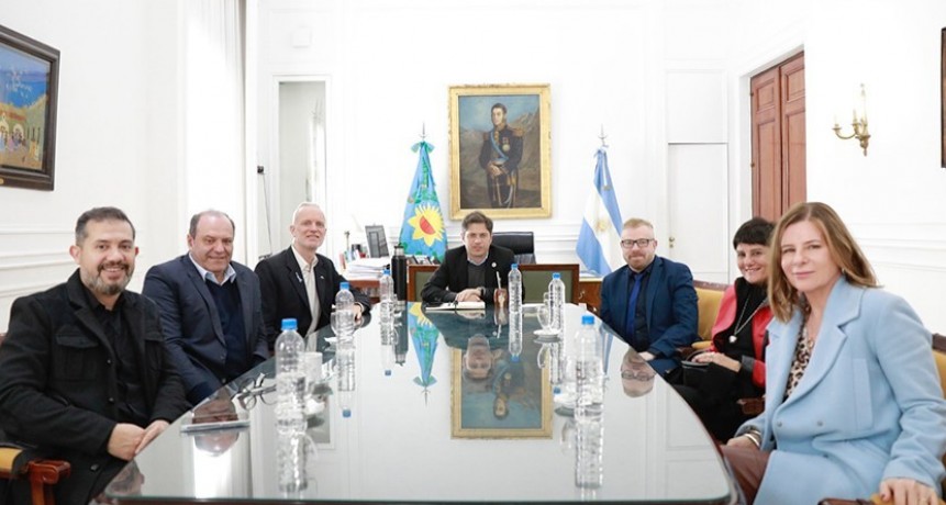  Kicillof se reunió con el científico Gabriel Rabinovich