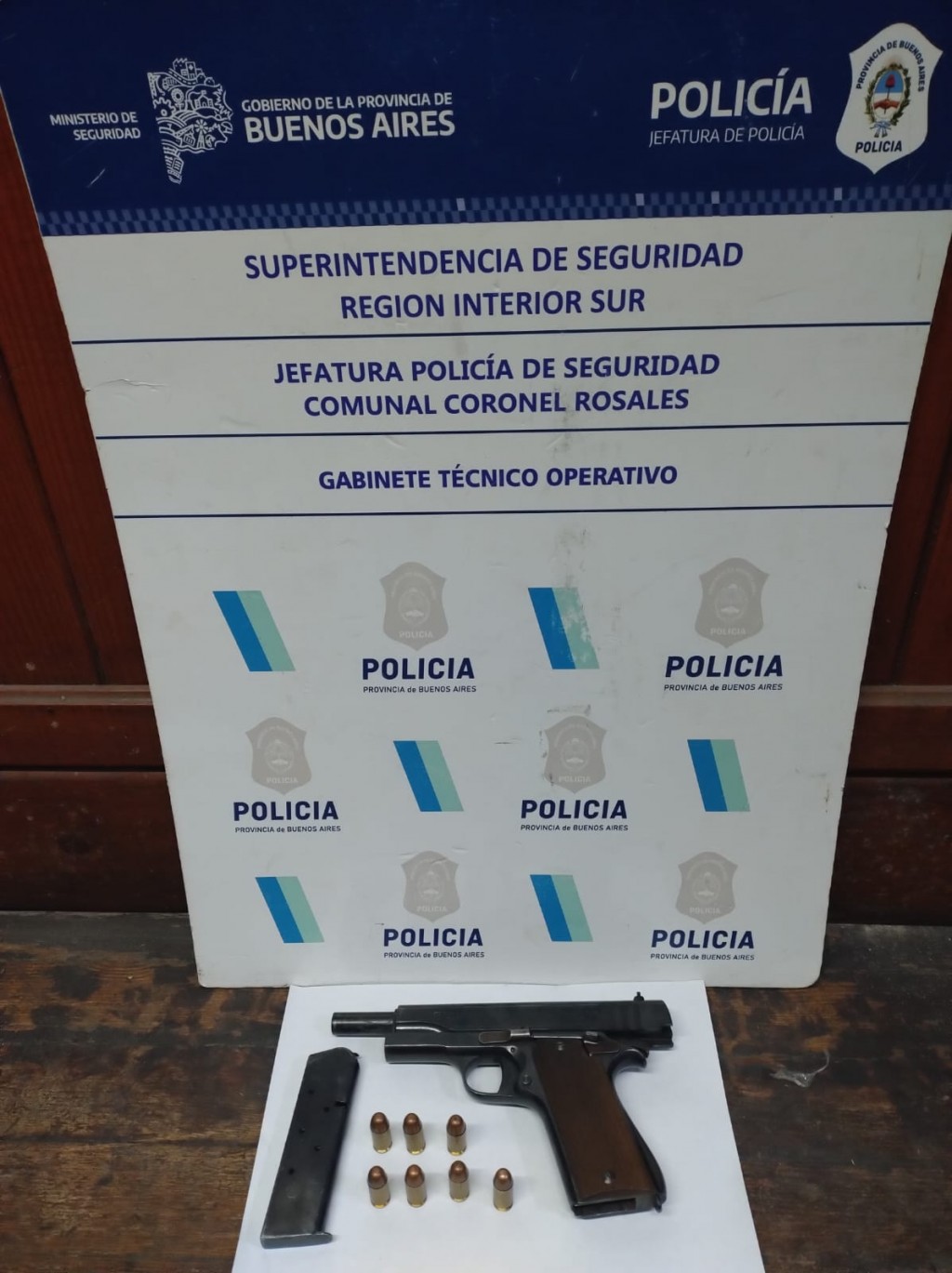 Aprehendidos tres sujetos con un arma de fuego en operativo de Nocturnidad