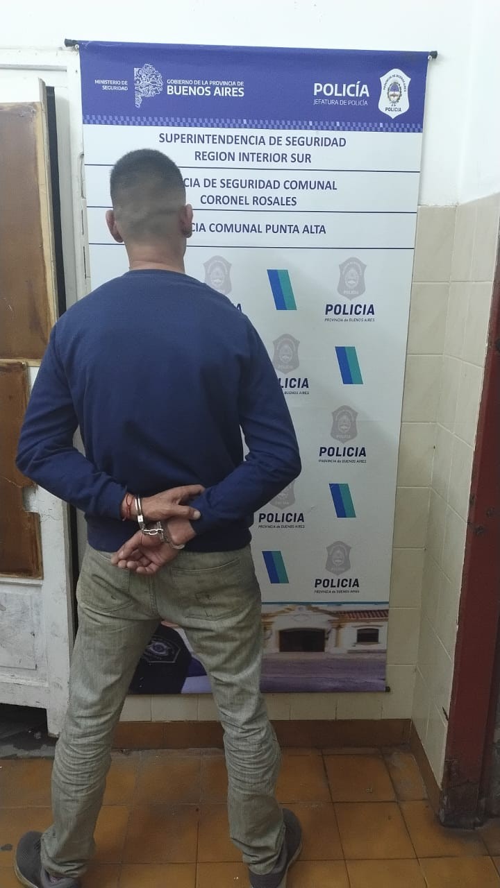 Detenido en Punta Alta por captura activa