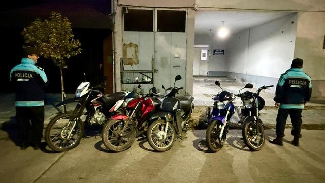Mega Operativos de tránsito, ocho motos secuestradas