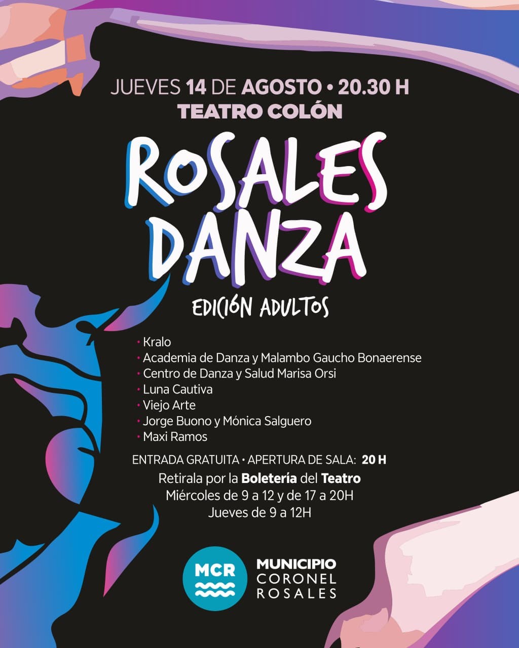 Rosales Danza: Edición Adultos en el Teatro Colón