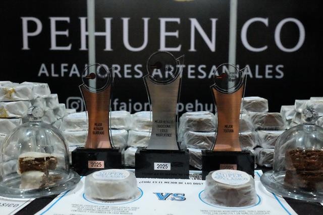 Alfajores Pehuen Co, varios premios en el Campeonato Mundial