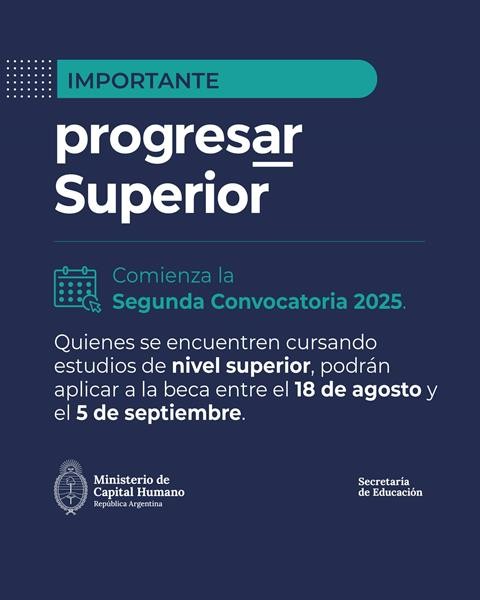 Becas Progresar nueva convocatoria