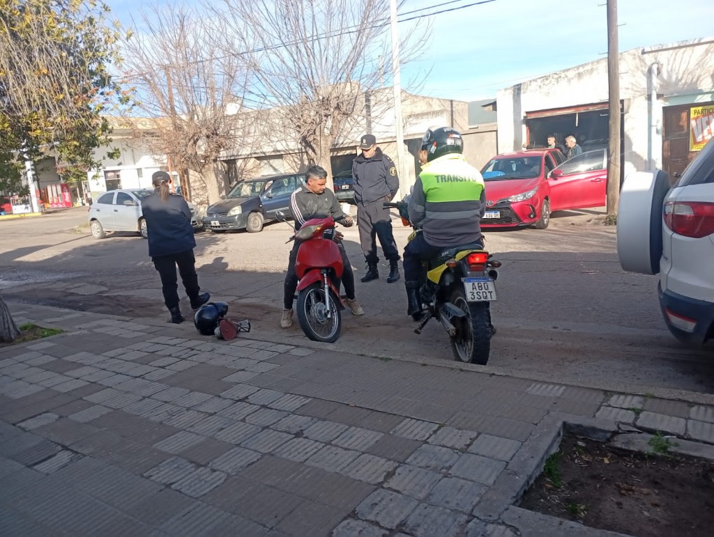 Mega operativo de tránsito y aprehensiones en Punta Alta