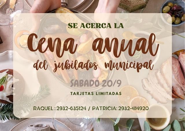 Se viene la Cena de jubilados del STM