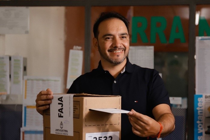 Elecciones en Corrientes: Juan Pablo Valdés se atribuye un amplio triunfo