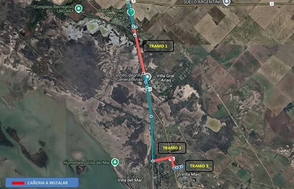 Avanzan los trabajos del Acueducto 315 para mejorar el abastecimiento de agua potable