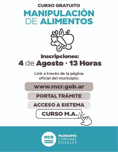 Abren las inscripciones para los cursos gratuitos de Manipulaci&oacute;n de Alimentos