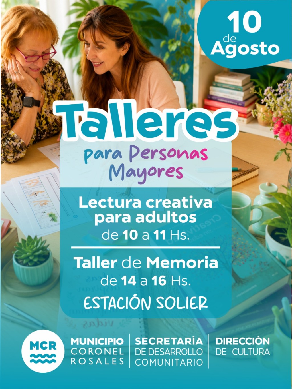 Estaci&oacute;n Solier ser&aacute; sede de talleres gratuitos para personas mayores