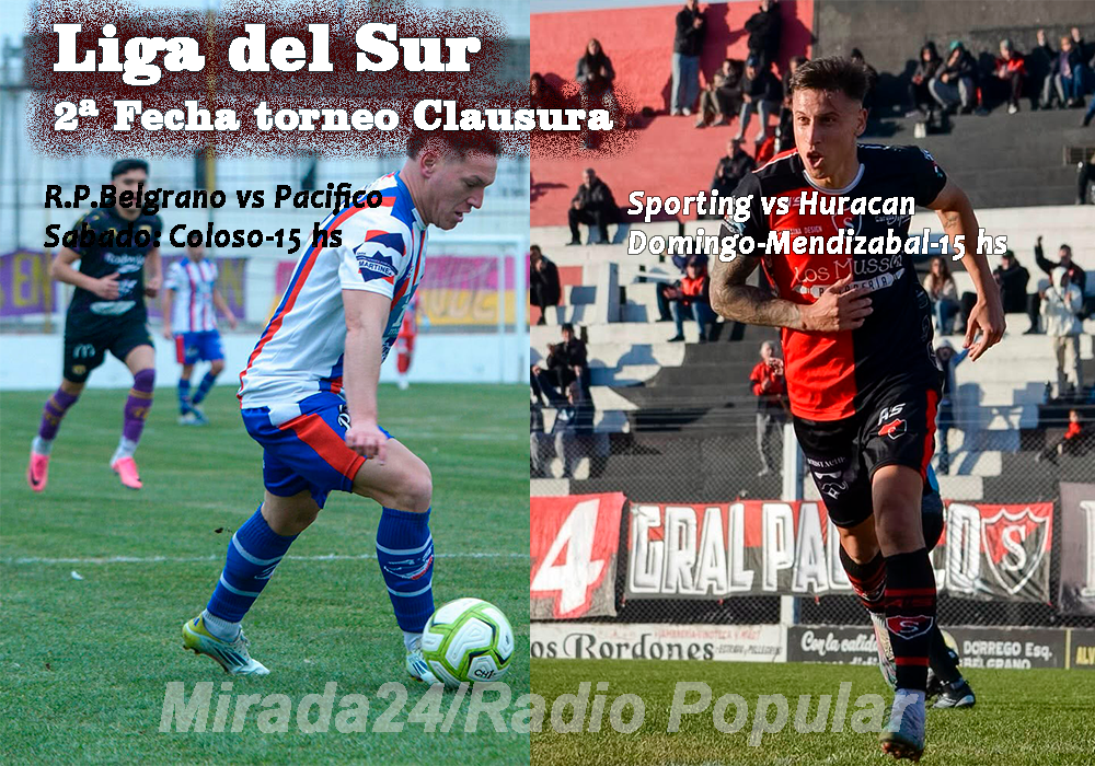 Se juega la segunda fecha del Torneo Clausura de la Liga del Sur