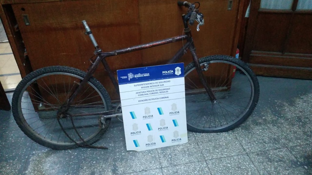 Hallaron una bicicleta y buscan a su propietario