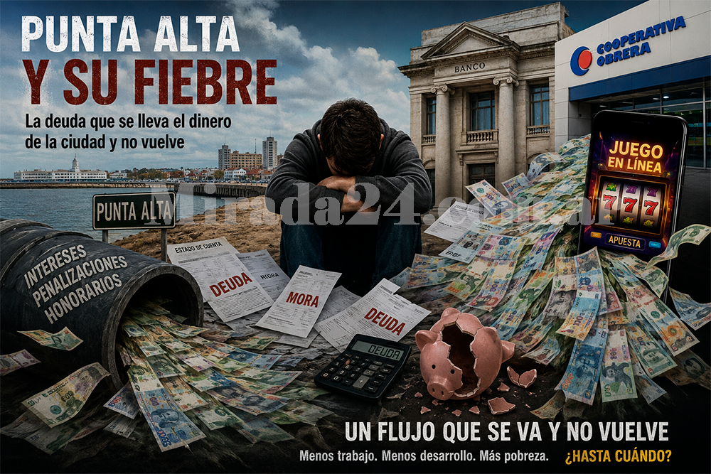 Punta Alta y su fiebre: la deuda que se lleva el dinero de la ciudad