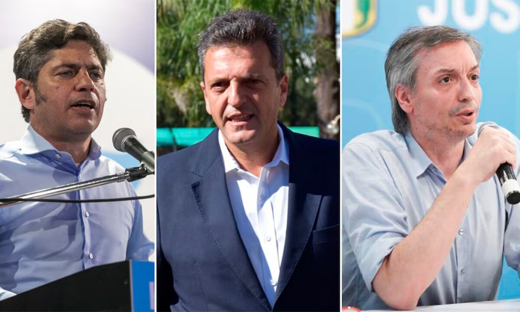 Kicillof, M&aacute;ximo Kirchner y Massa se reunieron para definir una estrategia electoral