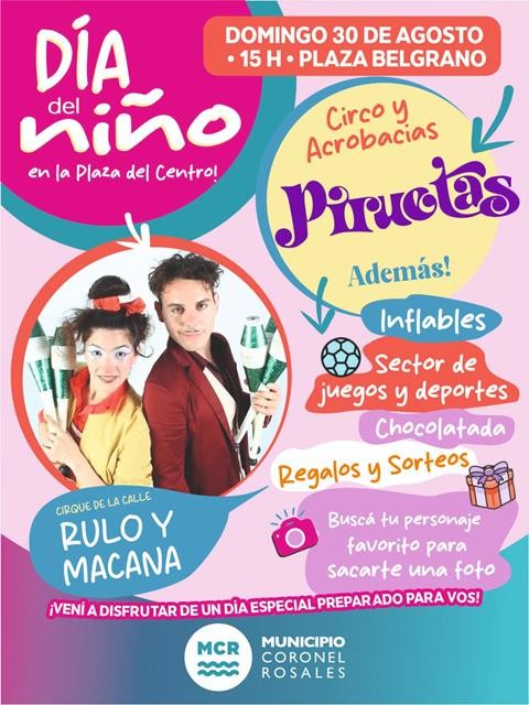 D&iacute;a del Ni&ntilde;o: habr&aacute; una jornada de actividades gratuitas en Plaza Belgrano