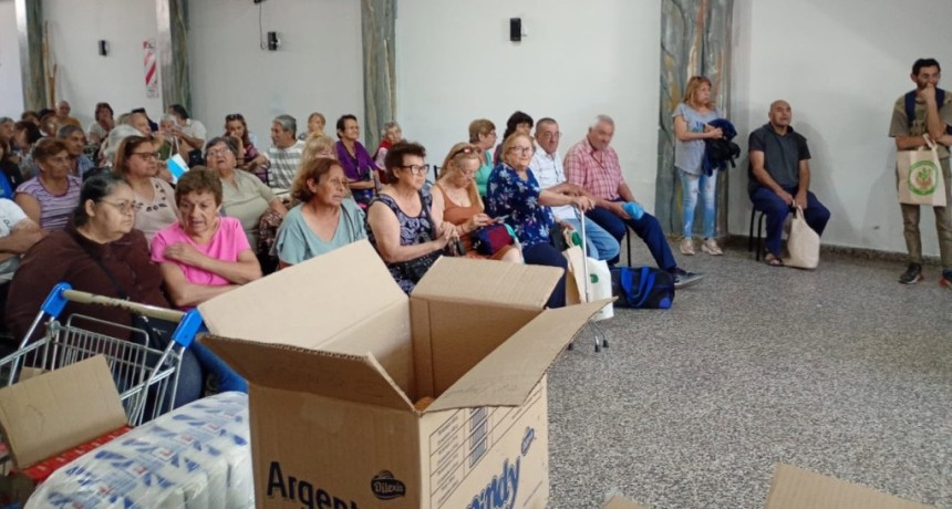 Jubilados de ATE piden ayuda a la pol&iacute;tica de Coronel Rosales para sostener los bolsones alimentarios