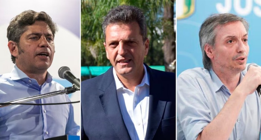 Kicillof, M&aacute;ximo Kirchner y Massa se reunieron para definir una estrategia electoral