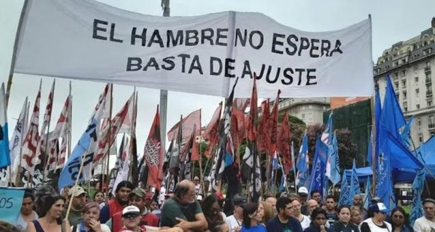 Marcha de los endeudados: organizaciones reclaman respuestas al Gobierno
