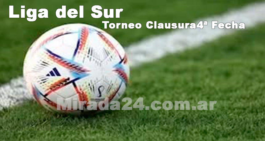 F&uacute;tbol | Se viene la Fecha 4 del Torneo Clausura de la Liga del Sur