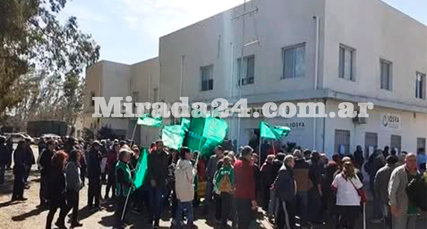 Trabajadores Terapeuticos y familiares de afiliados movilizar&aacute;n a IOSFA Puerto Belgrano