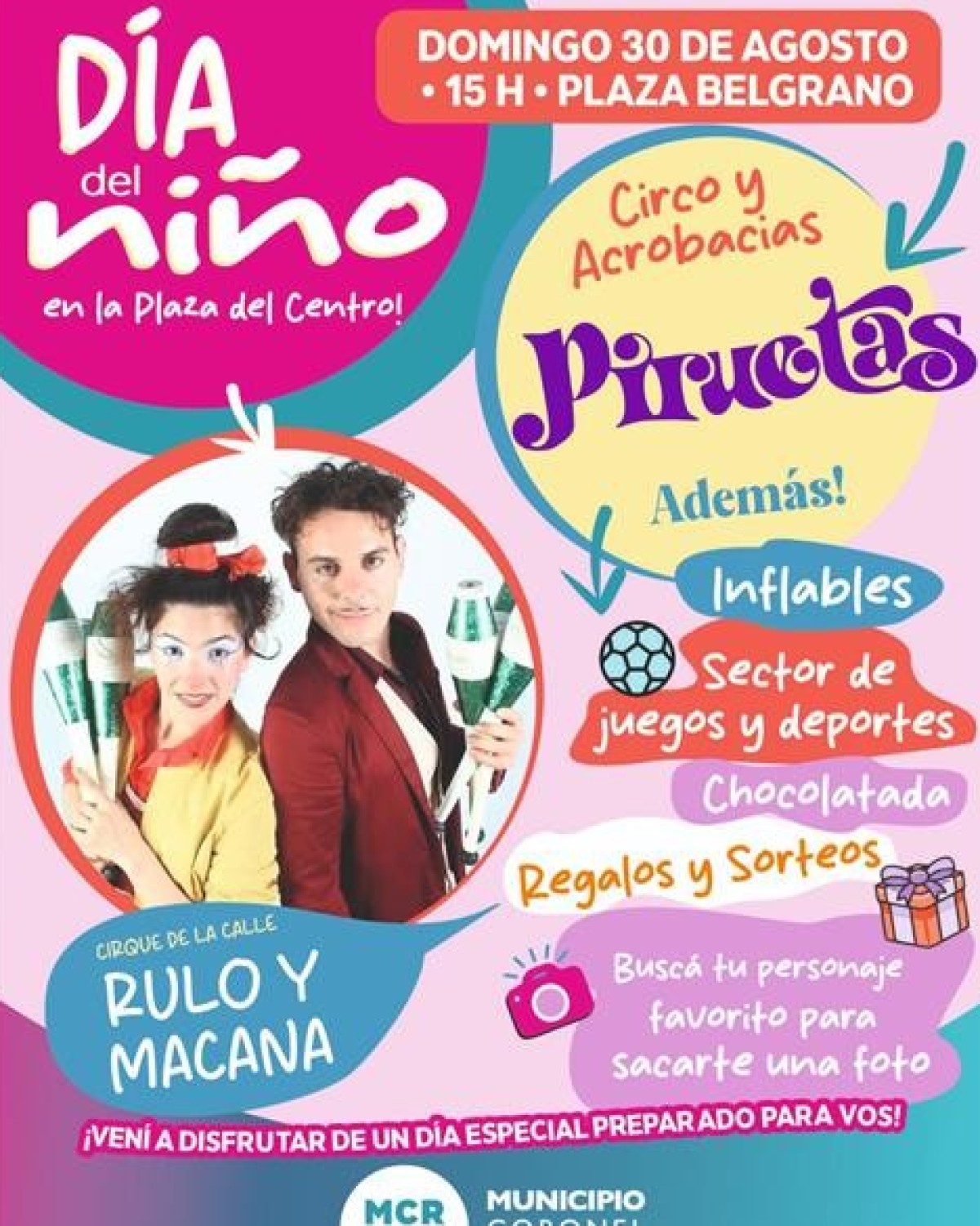 D&iacute;a del Ni&ntilde;o: habr&aacute; una jornada de actividades gratuitas en Plaza Belgrano