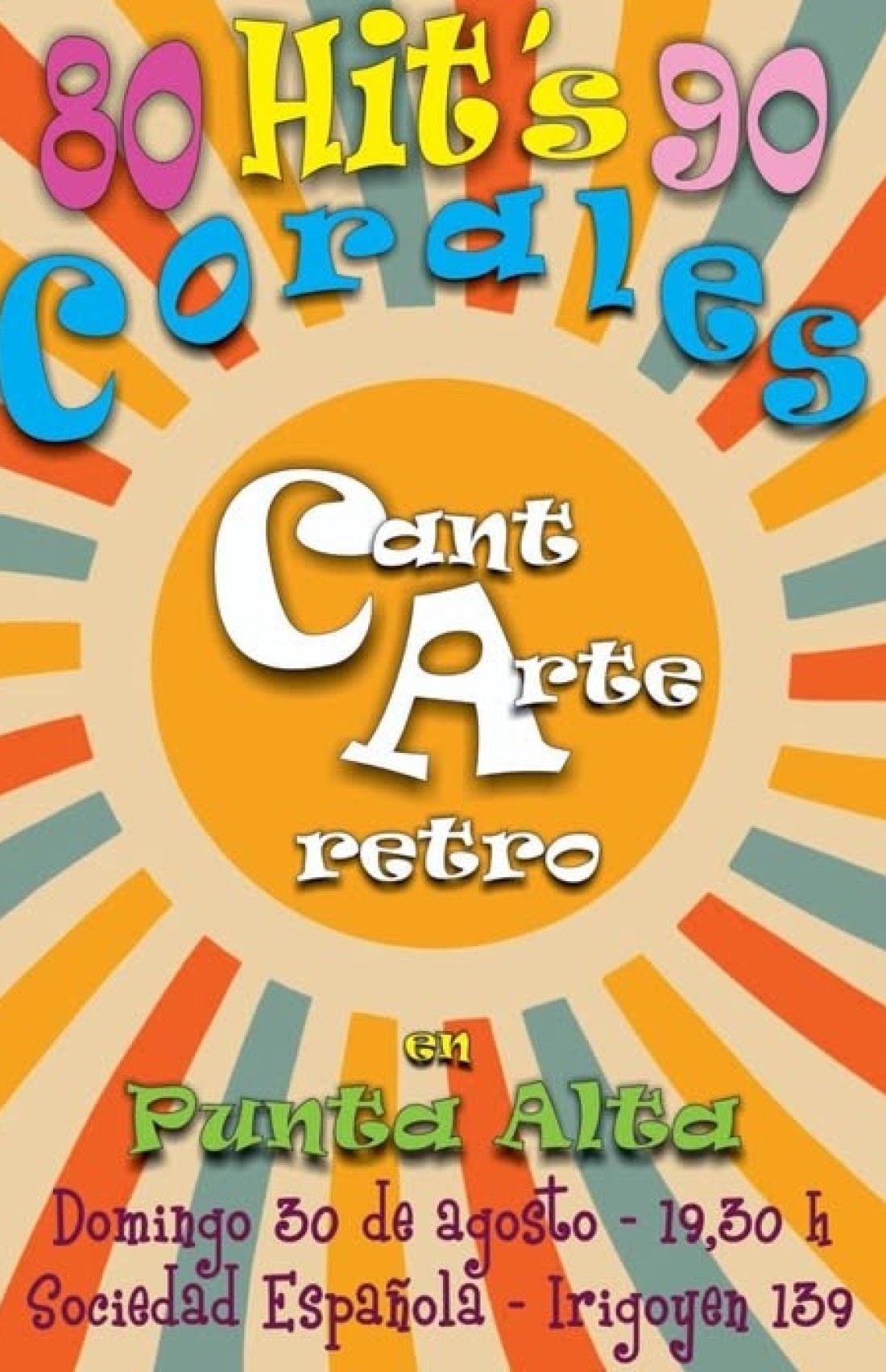 CantArte Retro: un viaje coral por los grandes &eacute;xitos de los a&ntilde;os 80 y 90