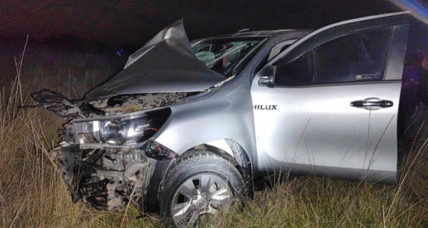 Choque en la Ruta 3: los dos conductores dieron positivo en alcoholemia