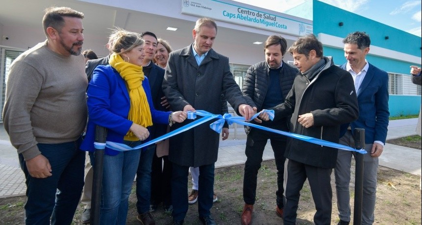 Kicillof inauguró el Centro de Atención Primaria de la Salud N°150 de su gestión